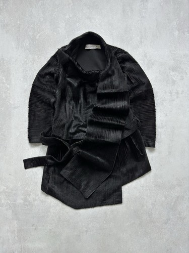 Cappotto pelle di vitello Christian Dior archivio vintage 2006 x Jhon Galliano