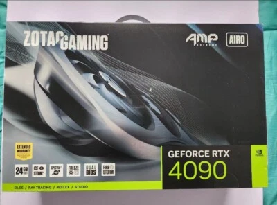 RTX 4090 24G GPU New For NVIDIA ZOTAC Geforce RTX 4090 24GB Gaming graphics card - Image 1 of 4