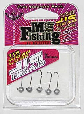 Delalande Macadam Fishing Micro Rundkopf-Jig Head 1,5g Gr. 4 - Bild 1 von 2