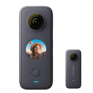 Insta360 One X2 Pocket Action Camera Black 5.7K 360 Degree Voice Control Useless - Picture 1 of 8