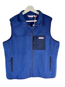 Mujer Vineyard Vines Suéter Polar Chaleco Prendas Exteriores Talla XL - Imagen 1 de 6