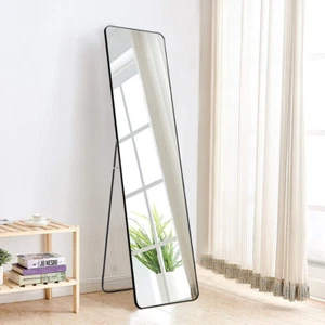Full Length Dressing Mirror Bedroom Bathroom Free Standing Tilting / Wall Mirror - Picture 1 of 11