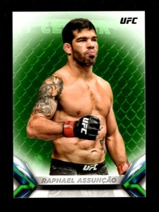 2018 TOPPS KNOCKOUT UFC GREEN #80 RAPHAEL ASSUNCAO 106/199 - Picture 1 of 1