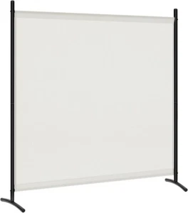 Paravent Raumteiler Sichtschutz Spanische Wand Trennwand Garten Creme 1272cm - Bild 1 von 15