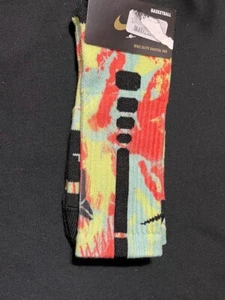 NIKE ink Kobe Bryant ELITE Basketball Crew Socks SX5018-900 BIN 6 Large - Picture 1 of 2