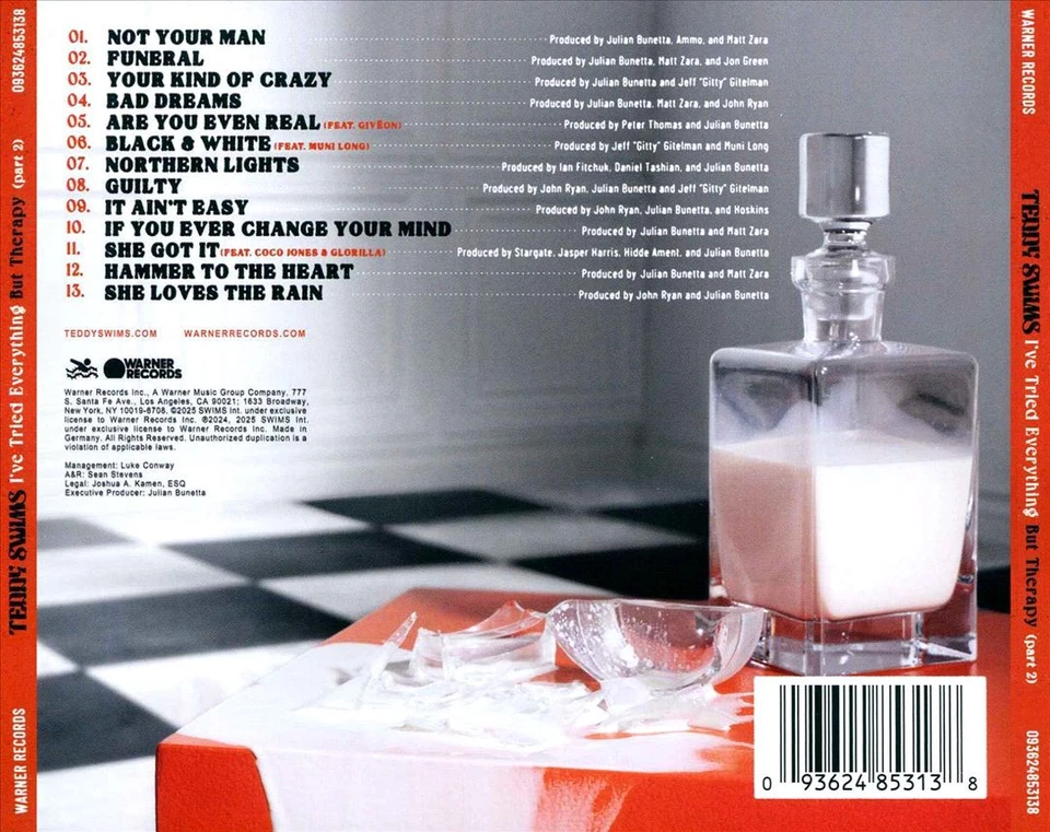 TEDDY SWIMS I’VE TRIED EVERYTHING BUT THERAPY, PT. 2 NEW CD Foto 1 de 1