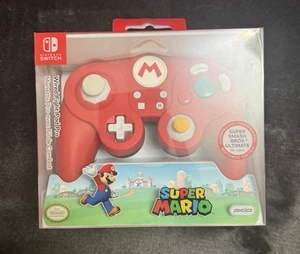 Sealed/New Nintendo Switch Super Mario PDP Wired Fight Pad Pro Controller - Picture 1 of 6