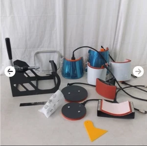 Hitzepresse Aufsätze und Teile - enthält alle abgebildeten Teile - Bild 1 von 11