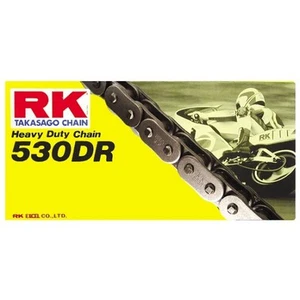 RK 530DR Heavy Duty Non-O-Ring Drag Race Motorcycle Chain - 130 Link - Picture 1 of 1