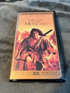 The Last of the Mohicans VHS THX Digitally Mastered Widescreen Hard Shell Case - Picture 1 of 1