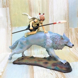 Ghibli Prinzessin Mononoke Inugami & San Figur Hayao Miyazaki 1997 selten Japan - Bild 1 von 8