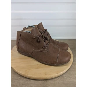 B.O.C braune Chukka-Schnürstiefel für Damen 10M Freizeit Komfort Alltag Booties - Bild 1 von 11