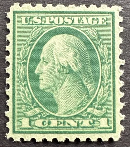 US 1921 Sc# 543 Mint Stamp MH OG 1 cent Washington - Picture 1 of 2