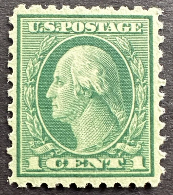 US 1921 Sc# 543 Mint Stamp MH OG 1 cent Washington - Image 1 of 2