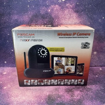 Câmera de segurança de vigilância IP sem fio Foscam modelo F18910W - Imagem 1 de 4