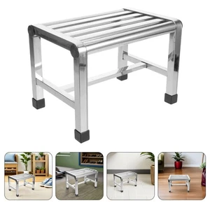 Waterproof Household Stool Bathroom Shower Stools for Seniors Compact - Picture 1 of 12