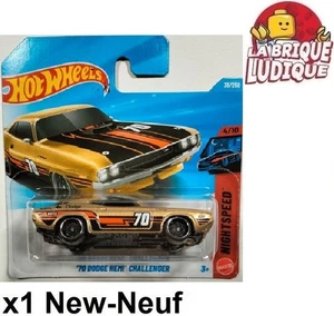 Hot Wheels Nightspeed 70 Dodge Hemi Challenger Dorati N.70 36/250 4/10 JJJ07 - Foto 1 di 1