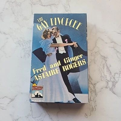 The Gay Divorcee BETA Tape Betamax 1934 Fred Astaire, Ginger Rogers Classic - Image 1 of 4