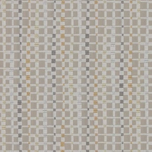 Tela de tapicería Maharam Multiply invierno pequeños cuadros beige - Imagen 1 de 1