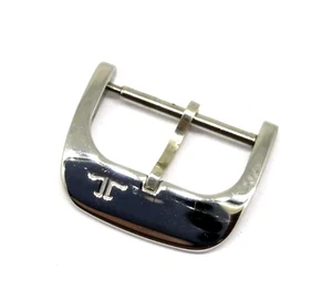 Jaeger LeCoultre Original Fermoir à Boucle Ardillon 16mm Acier Inoxydable Poli - Picture 1 of 4