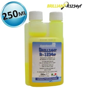 Tracciante U/V BRILLIANT per gas R1234yf  flacone 250 ML per climatizzatore auto - Imagen 1 de 1