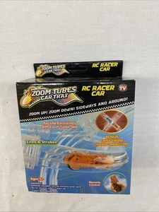 ZOOM TUBES CAR TRAX 25 piezas RC Car Trax Set con 1 Orange Racer y 12 ft+ de tubos - Imagen 1 de 3