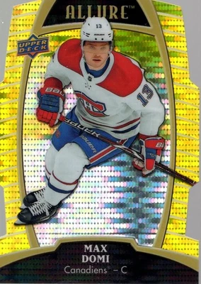2019-20 Upper Deck Allure Yellow Taxi #15 Max Domi - HKY - Image 1 of 2