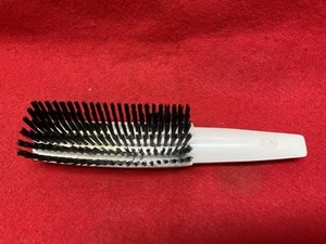 VINTAGE FULLER Brush Nylon Bristle Hairbrush 6 Rows 8" Cream Color Handle - Picture 1 of 4