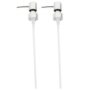 2 Pezzi Dispenser Sapone Accessori Bagno Pressa Pompa Testa Lozione Pompe Tipo - Foto 1 di 12