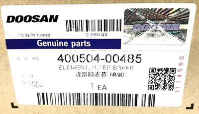 Elemento de filtro de rotura Doosan 400504-00485 NOS Foto 1 de 4