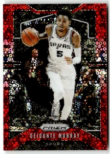 2019-20 Panini Prizm NBA No. 138 DeJounte Murray Red Disco Prizm 59/125 - Bild 1 von 2