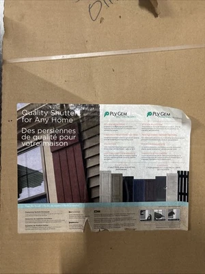 Shutters 15x59 Easy To Install (color) Olive Green 2 Pack - Image 1 of 4