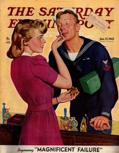 1942 Saturday Evening Post January 17 - Healer Elizabeth Kenny; Lee De Forest; - Picture 1 of 1