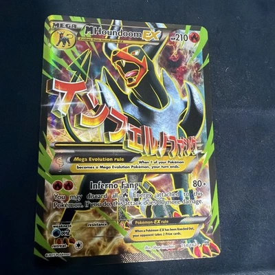 Pokemon XY Breakthrough M Houndoom EX Ultra Rare Card 154/162 NM - Image 1 of 4