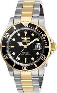 Invicta Pro Taucher schwarzes Zifferblatt Herren zweifarbig Edelstahl Uhr 26973 - Bild 1 von 7