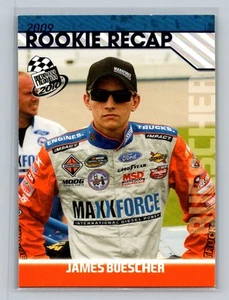 James Buescher #78 2010 Presseausweis Circle Bar Racing Blue - Bild 1 von 2