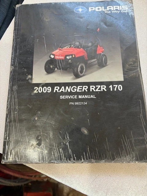 Manual de reparación/servicio al propietario Polaris genuino fabricante de equipos originales Ranger RZR 170 2009 Foto 1 de 1