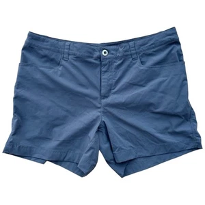 Patagonia blue shorts womens size 10 - Picture 1 of 8