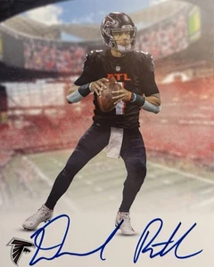 Desmond Ridder Signed Autographed Atlanta Falcons 8x10 Photo PSA/DNA - Picture 1 of 3