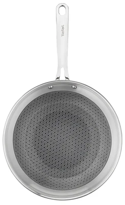 Tefal Eternal Mesh Pfanne Bratpfanne Wokpfanne Induktionsgeeignet Edelstahl 28cm - Bild 1 von 4