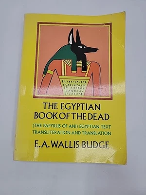 The Egyptian Book of the Dead By E.A. Wallis Budge Paperback Book Papyrus of Ani - Image 1 of 4