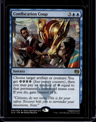 Confiscation Coup - Kaladesh #041/264 MTG Magic The Gathering - Image 1 of 2