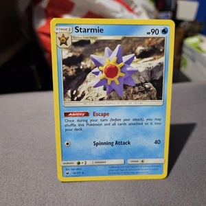 Starmie Pokemon Juego de Cartas Coleccionables Invasión Carmesí No Holo Tarjeta Rara #16/111 - Imagen 1 de 2