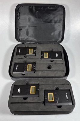 Lote de 3 unidades de micrófono inalámbrico Comica WM100 y WM100 Plus TX 2 RX solo probadas Foto 1 de 4