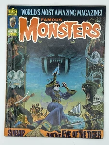 Famous Monsters Of Filmland #136 SINBAD Warren rivista vintage horror 1977 - Foto 1 di 8