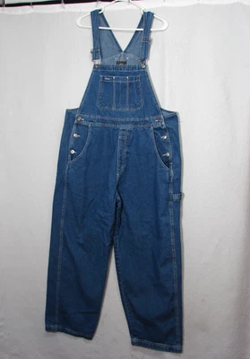 Mono vaquero suelto holgado vintage años 90 Route 66 para mujer talla grande azul jean Foto 1 de 4