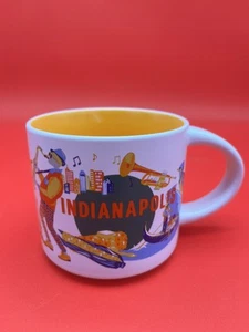 Indianapolis Starbucks Discovery Serie Brandneu Tasse LG 14 Unzen Kaffeetasse 2024 - Bild 1 von 8