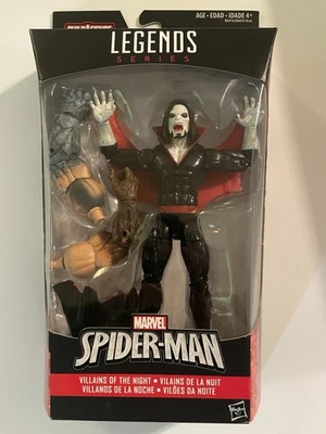 Figura de acción Marvel Legends Spider-Man MORBIUS 6” Absorbing Man BAF Foto 1 de 3