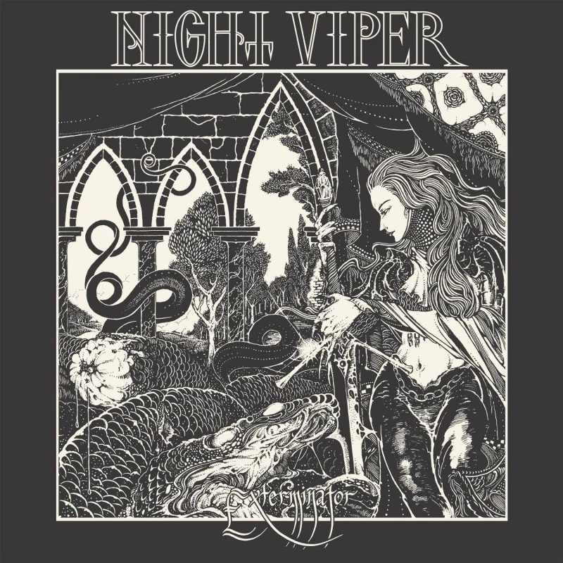 Night Viper „Exterminator“  Slipcase CD [female fronted Heavy Metal from Sweden] - Bild 1 von 1