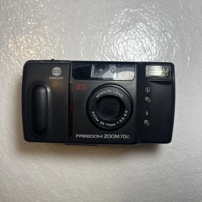 Câmera de Filme 35mm MINOLTA Freedom Zoom 70c Point & Shoot - Imagem 1 de 4